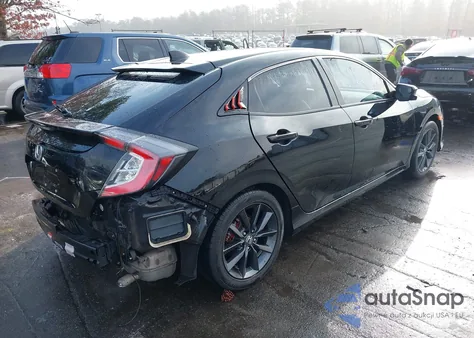 2020 Hond Civic Hatchback Ex-L Ex-L z USA, uszkodzony, nr VIN SHHFK7H89LU406418